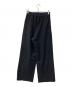 MUSE de Deuxieme Classe (ミューズ ドゥーズィエム クラス) WOOL/VI タックパンツ　ウール/ヴィスコース・レーヨン ブラック サイズ:38：7000円