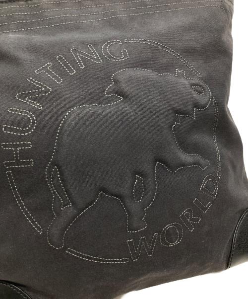 HUNTING WORLD（ハンティングワールド）HUNTING WORLD (ハンティングワールド) トートバッグ ブラックの古着・服飾アイテム