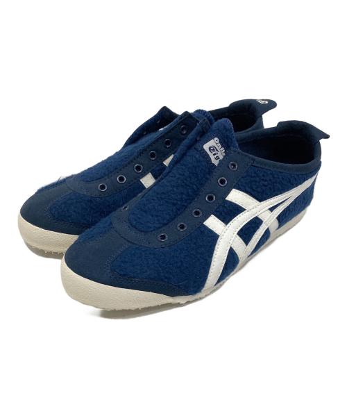 Onitsuka Tiger（オニツカタイガー）Onitsuka Tiger (オニツカタイガー) ローカットスニーカー ネイビー サイズ:24.5㎝の古着・服飾アイテム