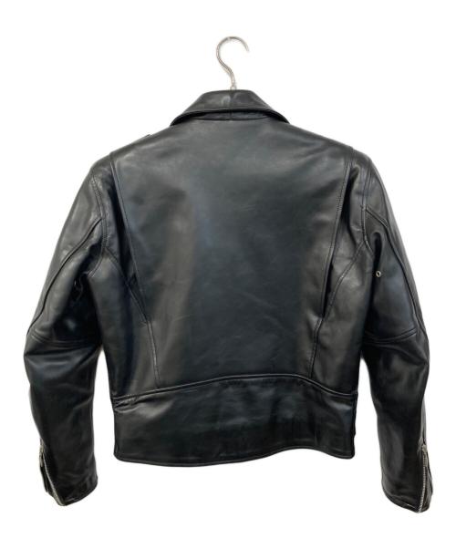 HARLEY-DAVIDSON（ハーレーダビッドソン）HARLEY-DAVIDSON (ハーレーダビッドソン) ダブルライダースジャケット ブラック サイズ:34の古着・服飾アイテム