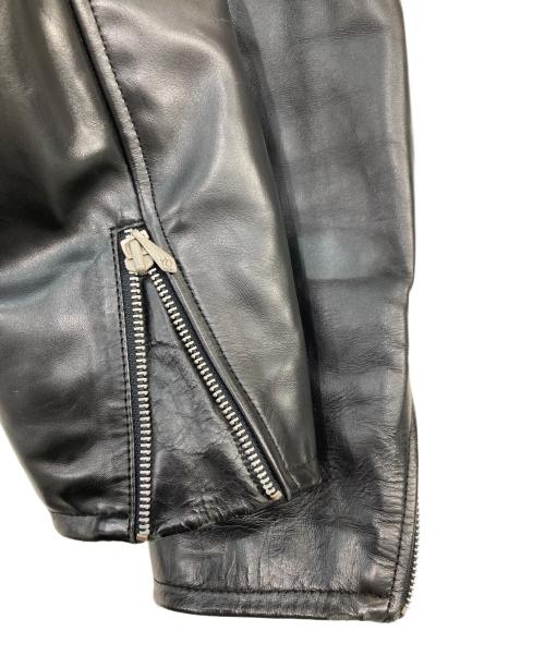 HARLEY-DAVIDSON（ハーレーダビッドソン）HARLEY-DAVIDSON (ハーレーダビッドソン) ダブルライダースジャケット ブラック サイズ:34の古着・服飾アイテム