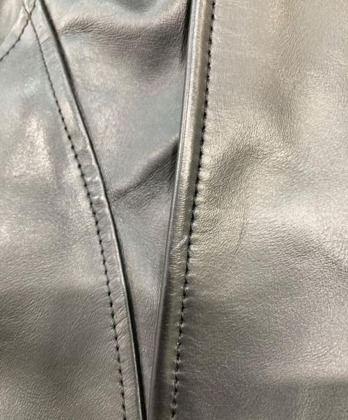 HARLEY-DAVIDSON（ハーレーダビッドソン）HARLEY-DAVIDSON (ハーレーダビッドソン) ダブルライダースジャケット ブラック サイズ:34の古着・服飾アイテム