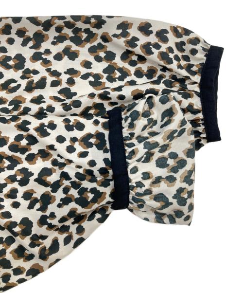DRESSTERIOR（ドレステリア）DRESSTERIOR (ドレステリア) レオパードプリントブラウス ベージュ サイズ:SIZE 38の古着・服飾アイテム
