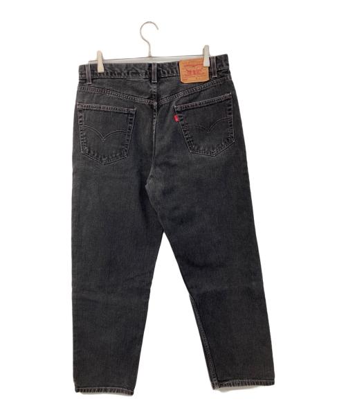 LEVI'S（リーバイス）LEVI'S (リーバイス) 550 Relaxed Fit Black Denim Pants/リラックスドフィットブラックデニムパンツ ブラック サイズ: W36×L30の古着・服飾アイテム