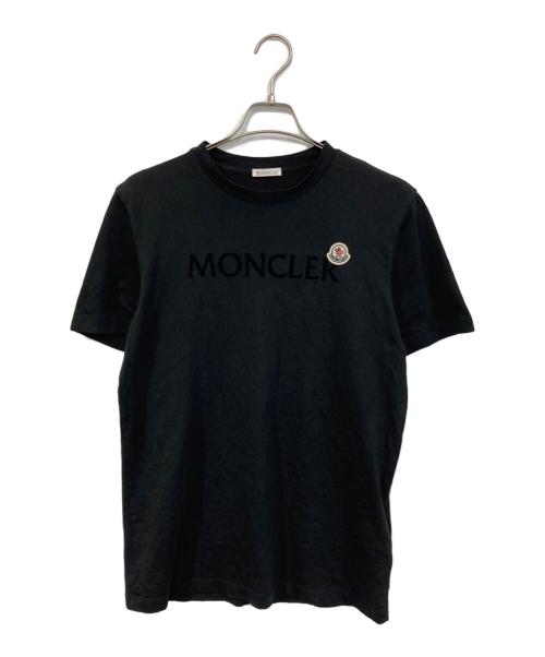 MONCLER（モンクレール）MONCLER (モンクレール) SS T-SHIRT ブラック サイズ:SIZE Mの古着・服飾アイテム