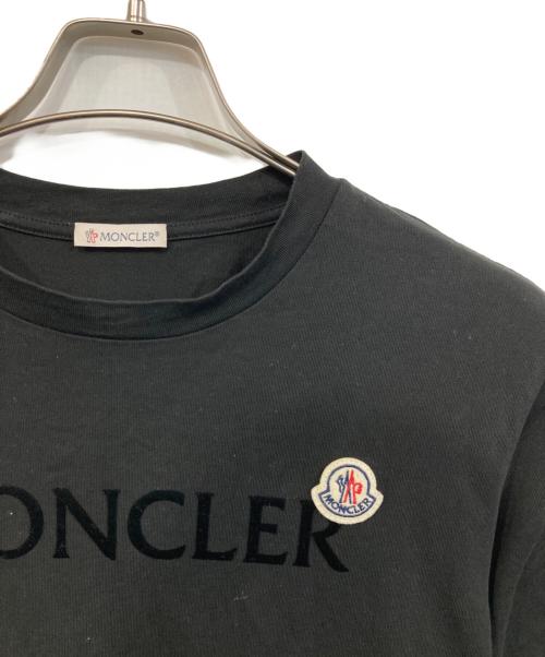 MONCLER（モンクレール）MONCLER (モンクレール) SS T-SHIRT ブラック サイズ:SIZE Mの古着・服飾アイテム