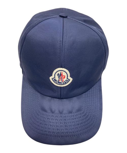MONCLER（モンクレール）MONCLER (モンクレール) ベースボールキャップ ネイビー サイズ:SIZE UNI(55-62cm)の古着・服飾アイテム