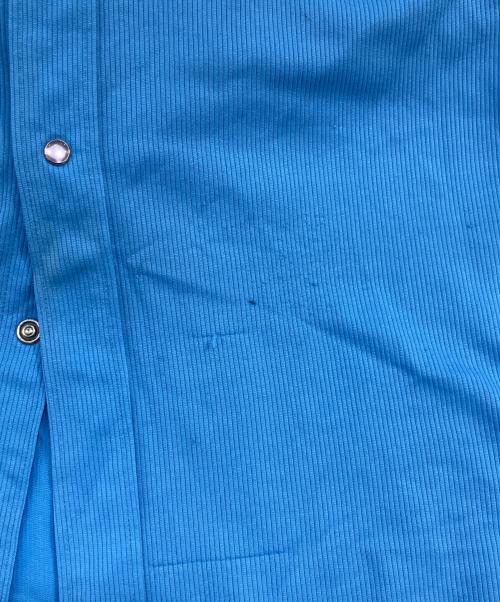 H BAR C（エイチバーシー）H BAR C (エイチバーシー) ウエスタンシャツ ブルー サイズ:15-32の古着・服飾アイテム
