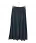 COGTHEBIGSMOKE（コグザビッグスモーク）の古着「HALO SEMI-FLARE SKIRT/ヘイロー セミフレア スカート」｜ブラック