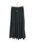 COGTHEBIGSMOKE (コグザビッグスモーク) HALO SEMI-FLARE SKIRT/ヘイロー セミフレア スカート ブラック サイズ:なし：7000円
