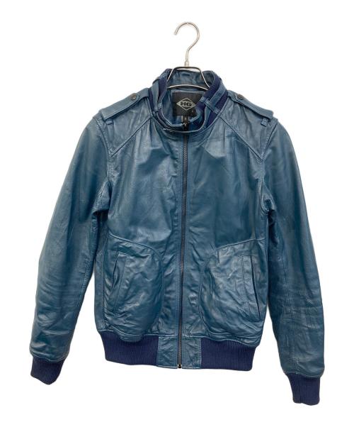 Hysteric Glamour（ヒステリックグラマー）Hysteric Glamour (ヒステリックグラマー) レザージャケット ブルー サイズ:SIZE Mの古着・服飾アイテム