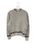 ENVIRONMENTAL CLOTHING（エンヴァイロンメンタル クロージング）の古着「バーズアイニット」｜グレー×ネイビー