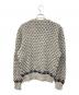ENVIRONMENTAL CLOTHING (エンヴァイロンメンタル クロージング) バーズアイニット グレー×ネイビー サイズ:SIZE XL：5000円