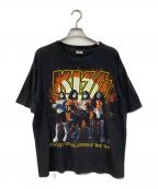 champチャンプ）の古着「90’s プリントTシャツ」｜ブラック