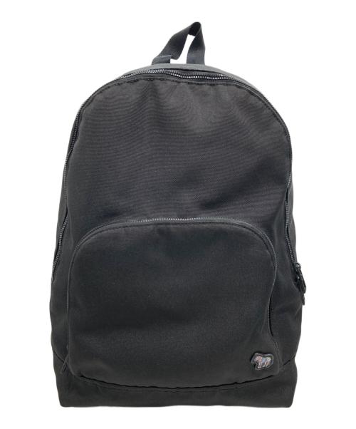 PAUL SMITH（ポールスミス）PAUL SMITH (ポールスミス) Zebla Patch Backpack/ゼブラ パッチ バックパック　リュック ブラックの古着・服飾アイテム