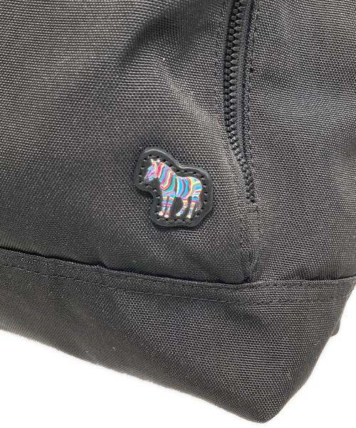 PAUL SMITH（ポールスミス）PAUL SMITH (ポールスミス) Zebla Patch Backpack/ゼブラ パッチ バックパック　リュック ブラックの古着・服飾アイテム