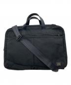 PORTERポーター）の古着「TENSION  2WAY BRIEFCASE」｜ブラック