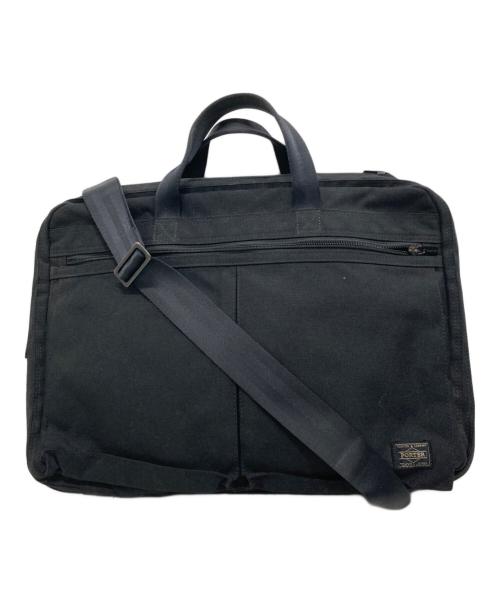 PORTER（ポーター）PORTER (ポーター) TENSION  2WAY BRIEFCASE ブラックの古着・服飾アイテム