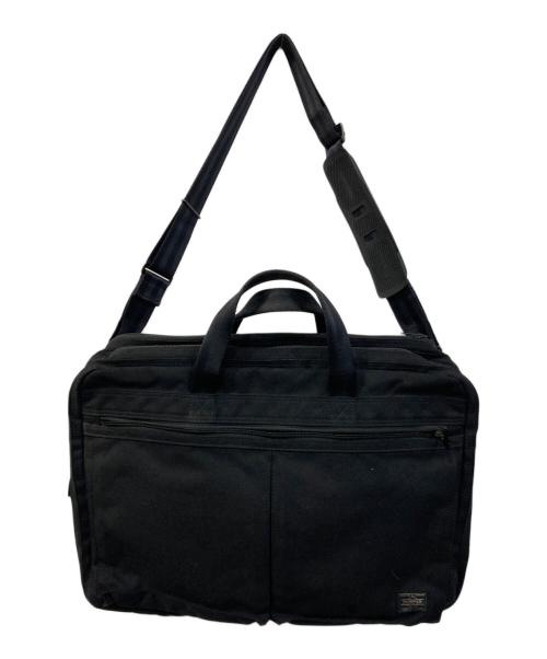 PORTER（ポーター）PORTER (ポーター) TENSION  2WAY BRIEFCASE ブラックの古着・服飾アイテム