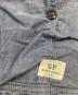 中古・古着 SASSAFRAS (ササフラス) コーデュロイベスト ブルー サイズ:SIZE M：6000円