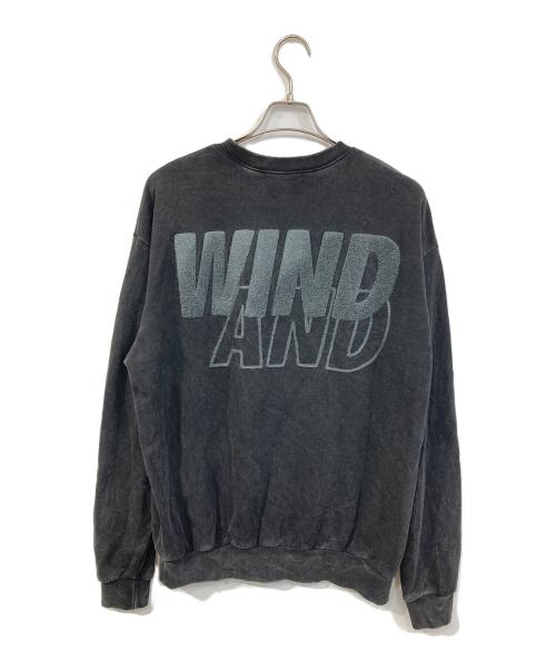 WIND AND SEA（ウィンダンシー）WIND AND SEA (ウィンダンシー) スウェット ブラック サイズ:SIZE Lの古着・服飾アイテム