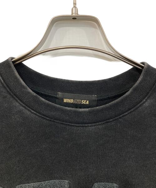 WIND AND SEA（ウィンダンシー）WIND AND SEA (ウィンダンシー) スウェット ブラック サイズ:SIZE Lの古着・服飾アイテム