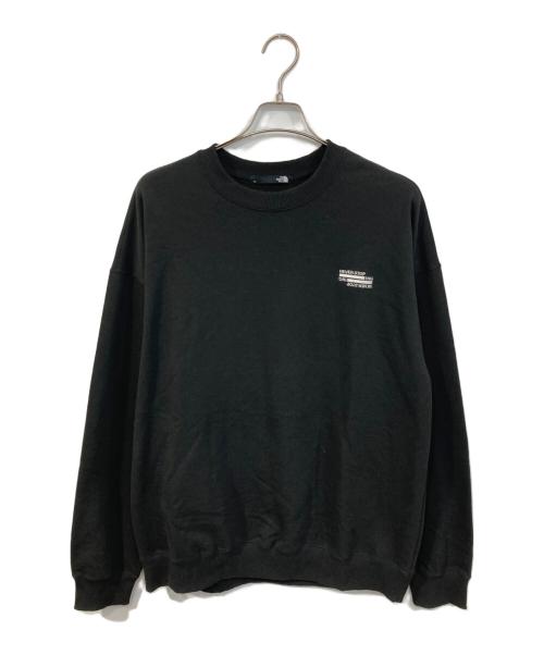 THE NORTH FACE（ザ ノース フェイス）THE NORTH FACE (ザ ノース フェイス) NEVER STOP ING Crew ブラック サイズ:XXLの古着・服飾アイテム