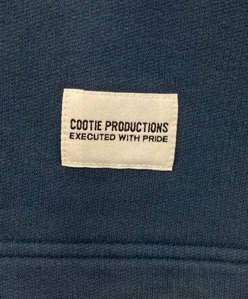 COOTIE PRODUCTIONS（クーティープロダクツ）COOTIE PRODUCTIONS (クーティープロダクツ) Inlay Sweat Cut Off Sleeve/インレイ　スウェット　カットオフ　スリーブインレイ　スウェット　カットオフ　スリーブ ネイビー サイズ:SIZE Mの古着・服飾アイテム