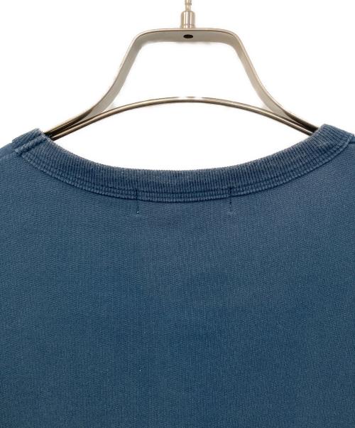 COOTIE PRODUCTIONS（クーティープロダクツ）COOTIE PRODUCTIONS (クーティープロダクツ) Inlay Sweat Cut Off Sleeve/インレイ　スウェット　カットオフ　スリーブインレイ　スウェット　カットオフ　スリーブ ネイビー サイズ:SIZE Mの古着・服飾アイテム