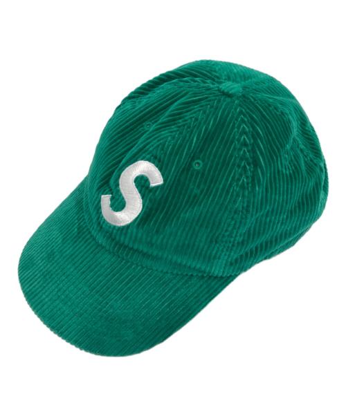 SUPREME（シュプリーム）Supreme (シュプリーム) Sロゴキャップ グリーンの古着・服飾アイテム