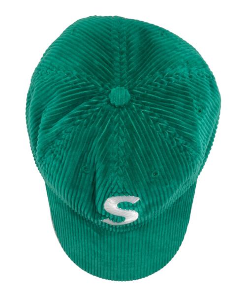 SUPREME（シュプリーム）Supreme (シュプリーム) Sロゴキャップ グリーンの古着・服飾アイテム