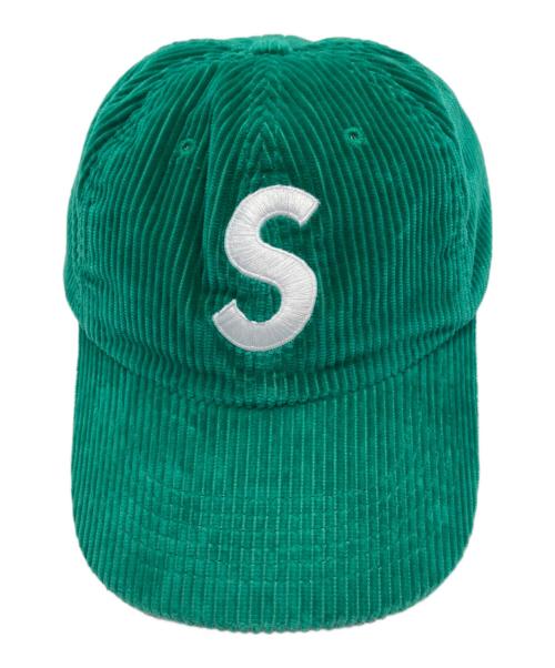 SUPREME（シュプリーム）Supreme (シュプリーム) Sロゴキャップ グリーンの古着・服飾アイテム