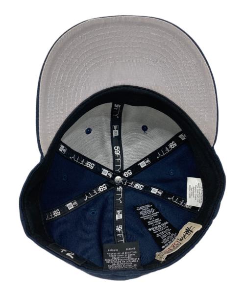 stussy（ステューシー）stussy (ステューシー) New Era (ニューエラ) 59FIFTYキャップ ネイビーの古着・服飾アイテム