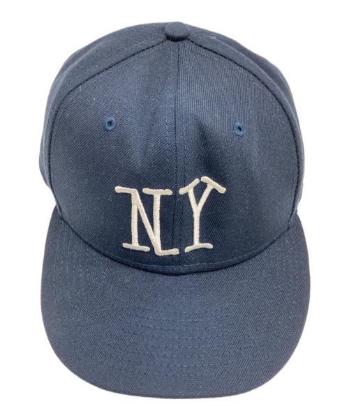 stussy（ステューシー）stussy (ステューシー) New Era (ニューエラ) 59FIFTYキャップ ネイビーの古着・服飾アイテム
