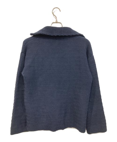 MACPHEE（マカフィー）MACPHEE (マカフィー) ハイブリットコットン スキッパープルオーバー ネイビー サイズ:SIZE Sの古着・服飾アイテム