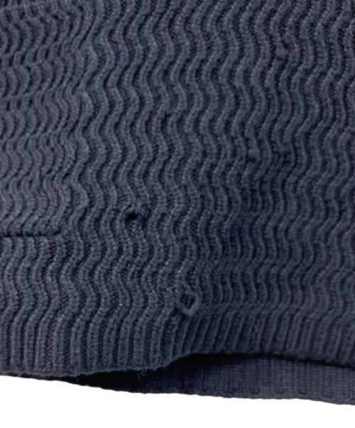 MACPHEE（マカフィー）MACPHEE (マカフィー) ハイブリットコットン スキッパープルオーバー ネイビー サイズ:SIZE Sの古着・服飾アイテム