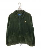 POLO RALPH LAURENポロ・ラルフローレン）の古着「COACH'S JACKET CORDUROY/コーデュロイコーチジャケット」｜グリーン