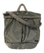 PORTERポーター）の古着「TANKER  HELMET BAG/タンカー ヘルメットバッグ」｜カーキ