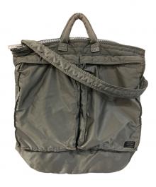 PORTER（ポーター）の古着「TANKER  HELMET BAG/タンカー ヘルメットバッグ」｜カーキ