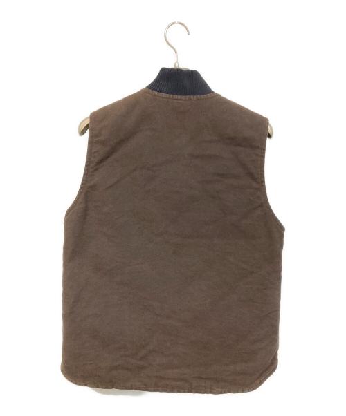CarHartt（カーハート）CarHartt (カーハート) ダックワークベスト ブラウン サイズ:SIZE Lの古着・服飾アイテム