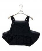 BROWN by 2-tacsブラウンバイツータックス）の古着「SEED IT VEST」｜ブラック