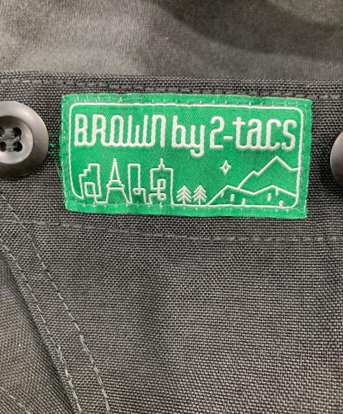 BROWN by 2-tacs（ブラウンバイツータックス）BROWN by 2-tacs (ブラウンバイツータックス) SEED IT VEST ブラック サイズ:不明の古着・服飾アイテム