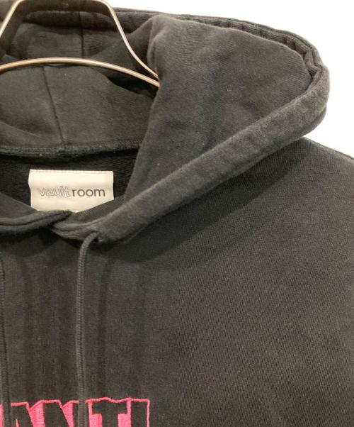 VAULTROOM（ボルトルーム）VAULTROOM (ボルトルーム) プルオーバーパーカー ブラック サイズ:SIZE Lの古着・服飾アイテム