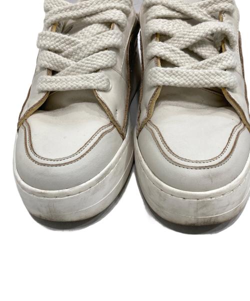 derschutze（デルシュッツ）derschutze (デルシュッツ) Astro Chunky Sneaker/アストロ チャンキー スニーカー ホワイト サイズ:SIZE US 6.5の古着・服飾アイテム