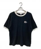 KEBOZケボズ）の古着「プリントTシャツ」｜ベージュ