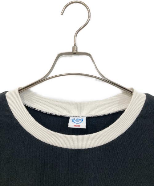 KEBOZ（ケボズ）KEBOZ (ケボズ) プリントTシャツ ベージュ サイズ:SIZE Mの古着・服飾アイテム
