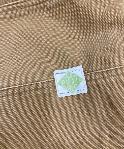 POST O'ALLS（ポストオーバーオールズ）POST O'ALLS (ポストオーバーオールズ) ストレートパンツ ブラウン サイズ: Freeの古着・服飾アイテム