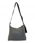 Christian Dior (クリスチャン ディオール) トロッター柄ショルダーバッグ ブルー：33000円