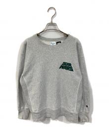 Champion（チャンピオン）の古着「クルーネックスウェット」｜グレー