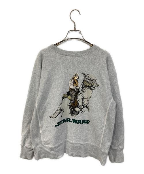 Champion（チャンピオン）Champion (チャンピオン) クルーネックスウェット グレー サイズ:Ｍの古着・服飾アイテム
